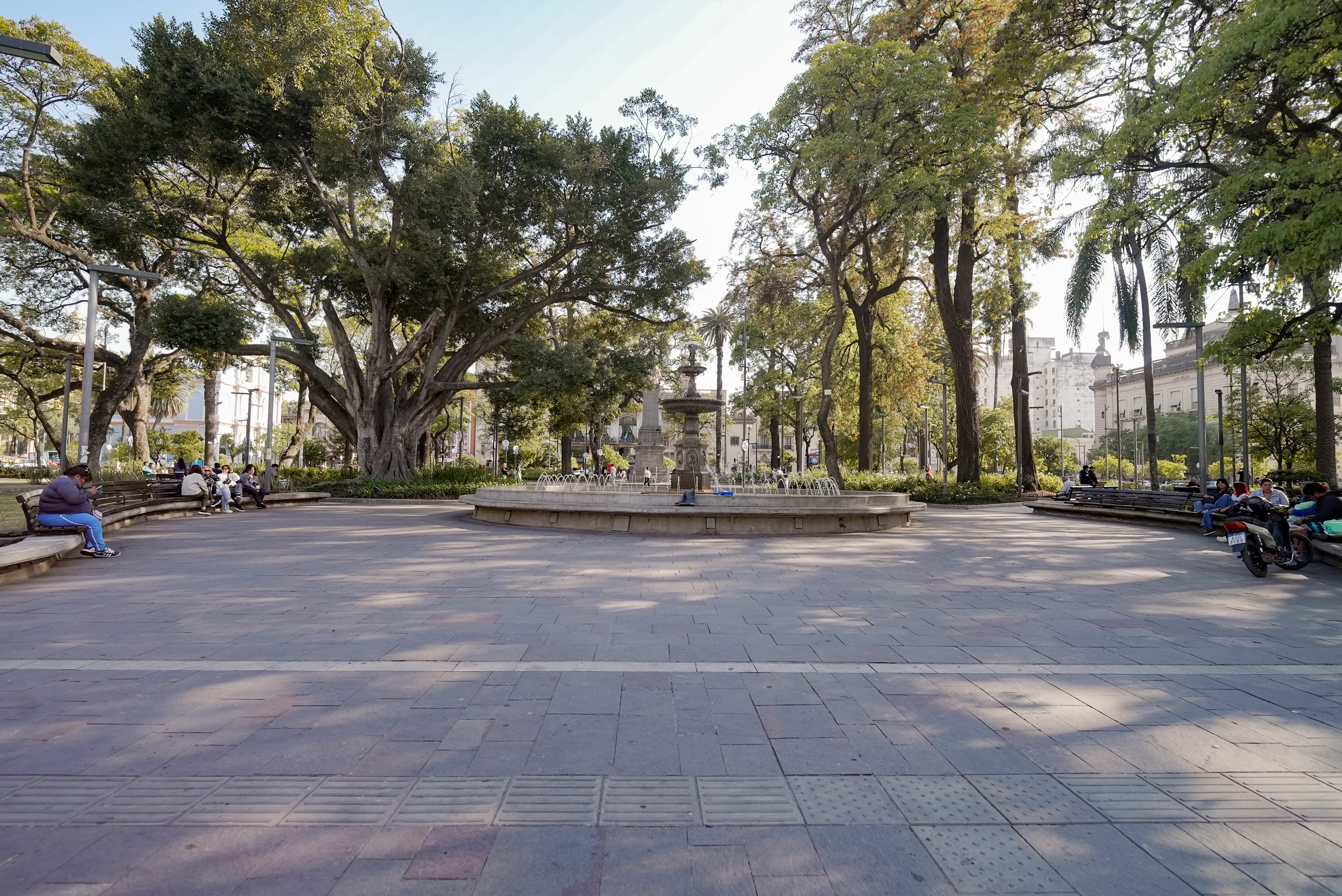 Plaza Independencia en Tucumán