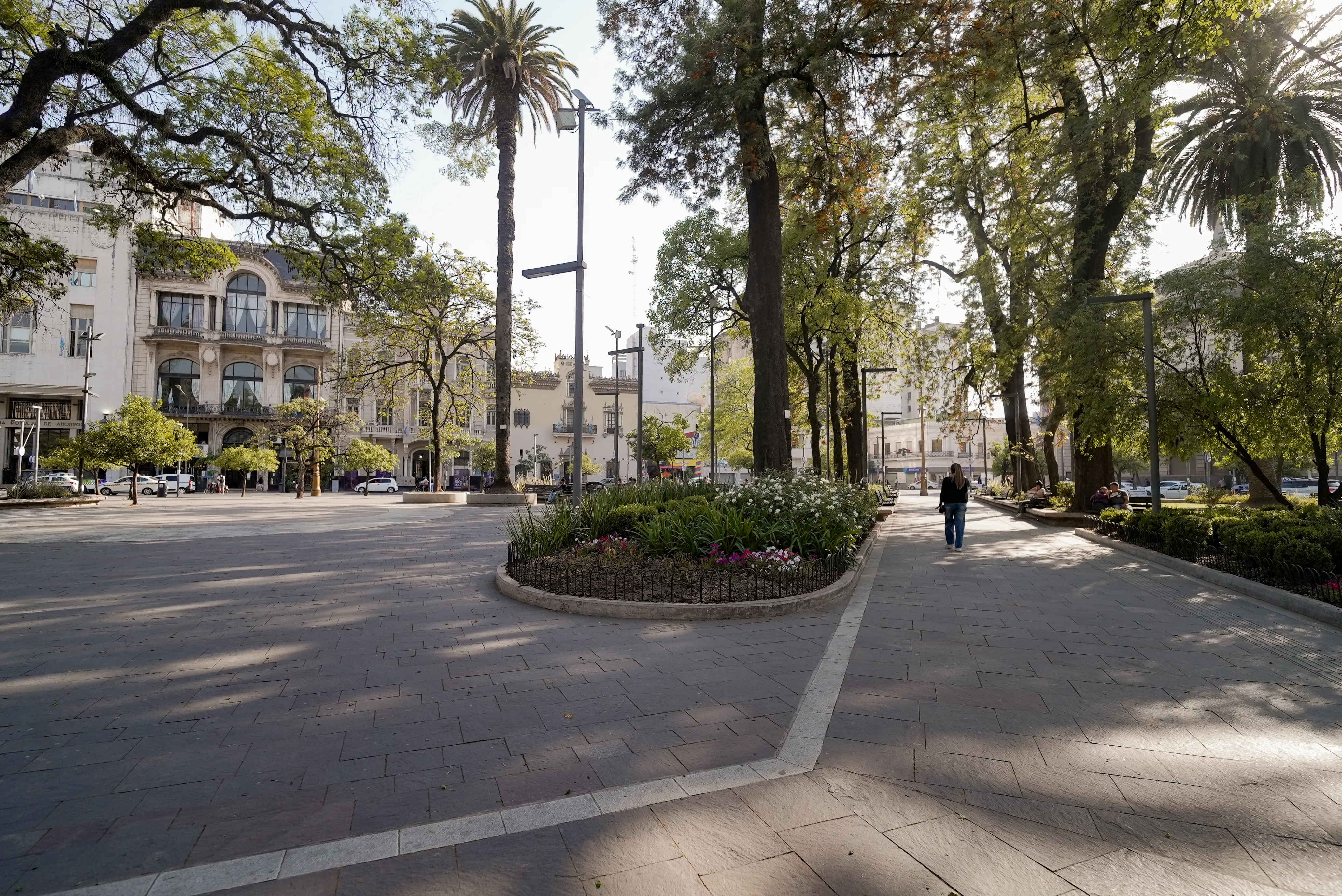Plaza Independencia en Tucumán